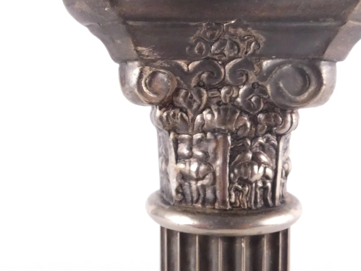 Neoclassicistische Verzilverde Kandelaar - Godinger Silver Co. - foto 12