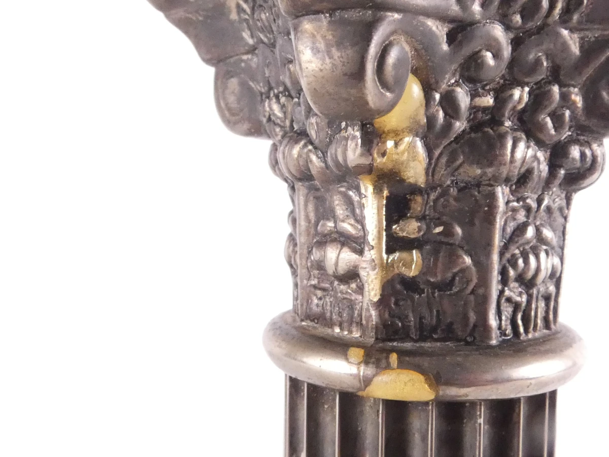 Neoclassicistische Verzilverde Kandelaar - Godinger Silver Co. - foto 13