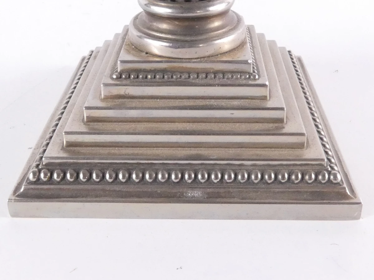 Neoclassicistische Verzilverde Kandelaar - Godinger Silver Co. - foto 14