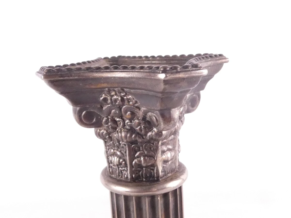 Neoclassicistische Verzilverde Kandelaar - Godinger Silver Co. - foto 16