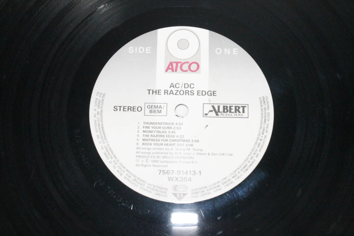 LP: AC/DC - The Razors Edge - foto 6