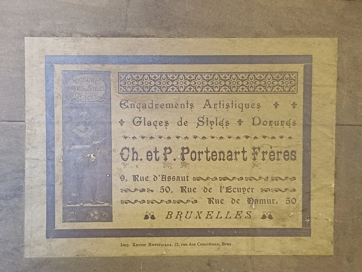 Schilderij boslandschap - H. Houben - foto 10