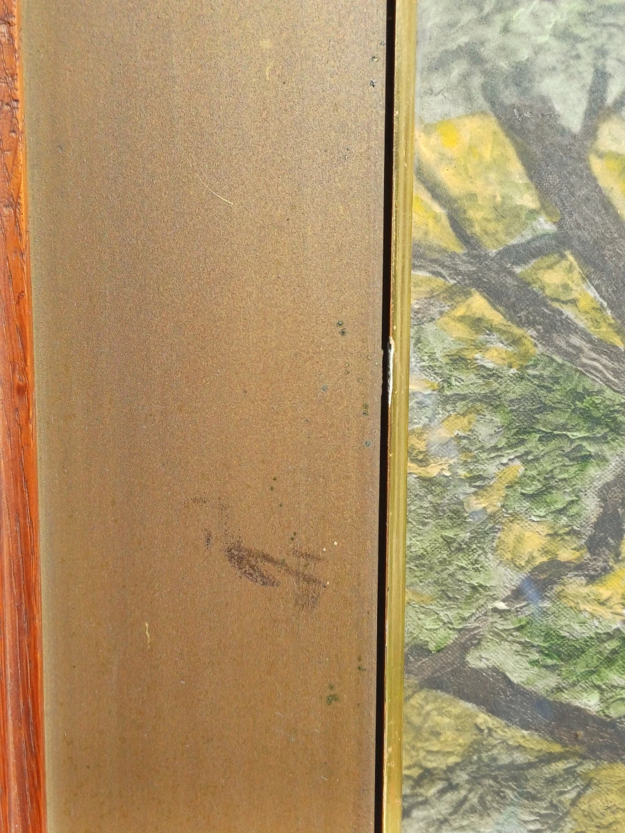Schilderij boslandschap - H. Houben - foto 8