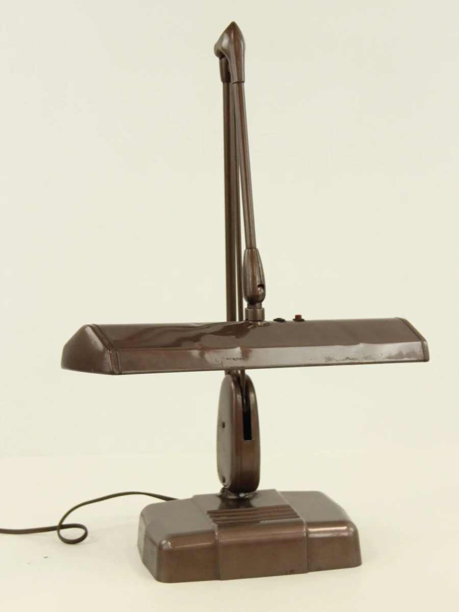 Dazor Model 1000 "Floating fixture" klassieke vintage industriële bureaulamp - foto 2