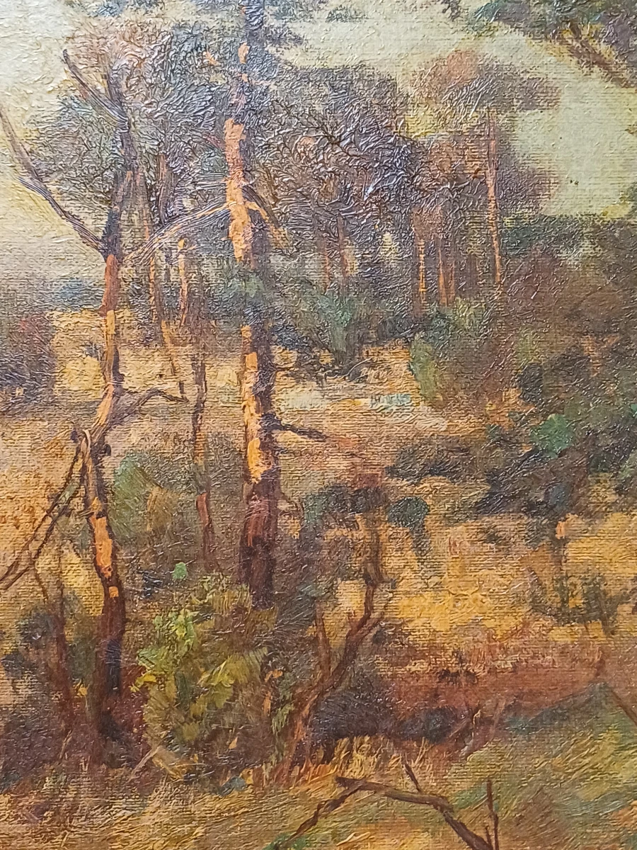 Schilderij jachttafereel - H. Altermann - foto 9