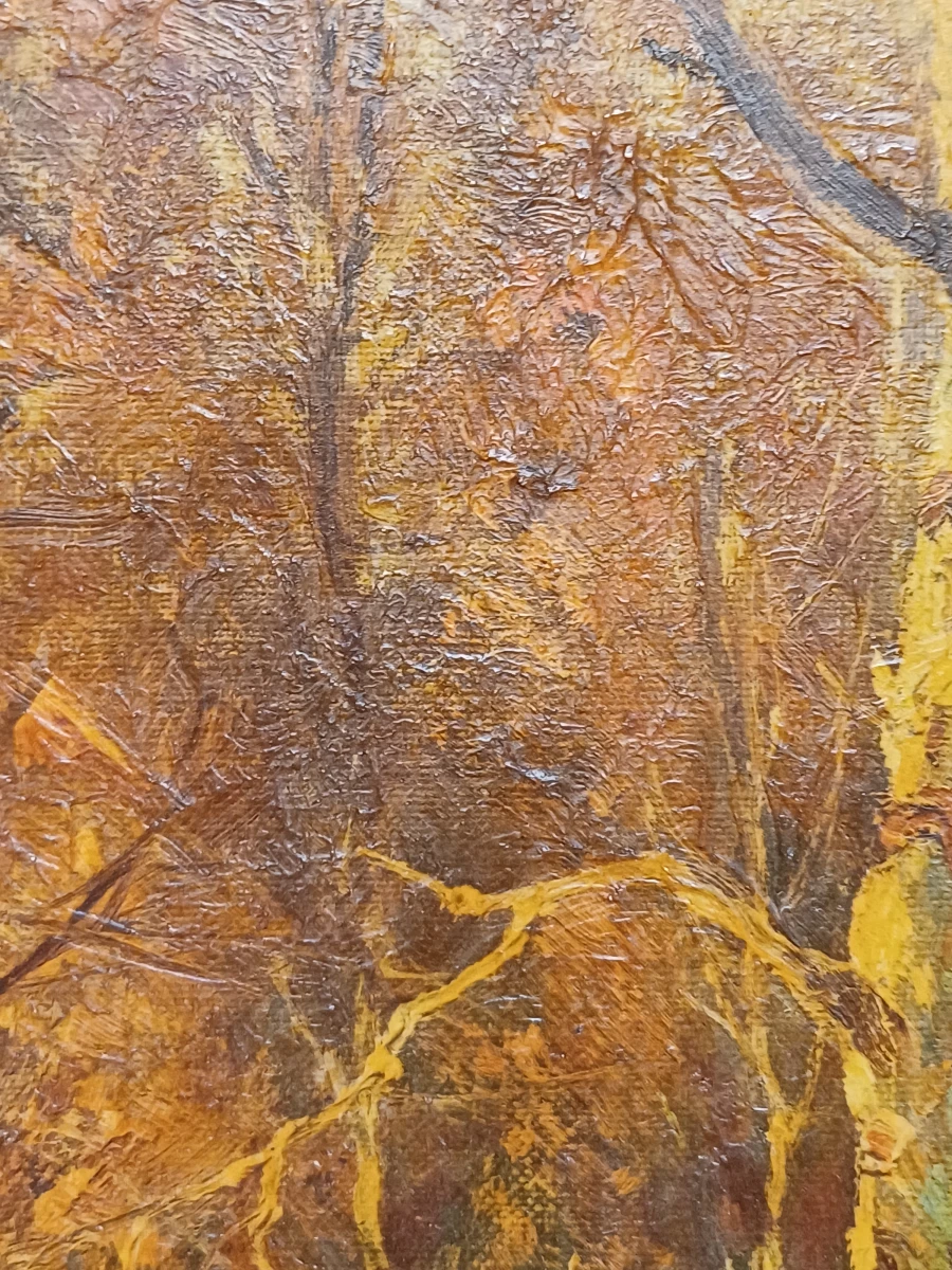 Schilderij jachttafereel - H. Altermann - foto 6