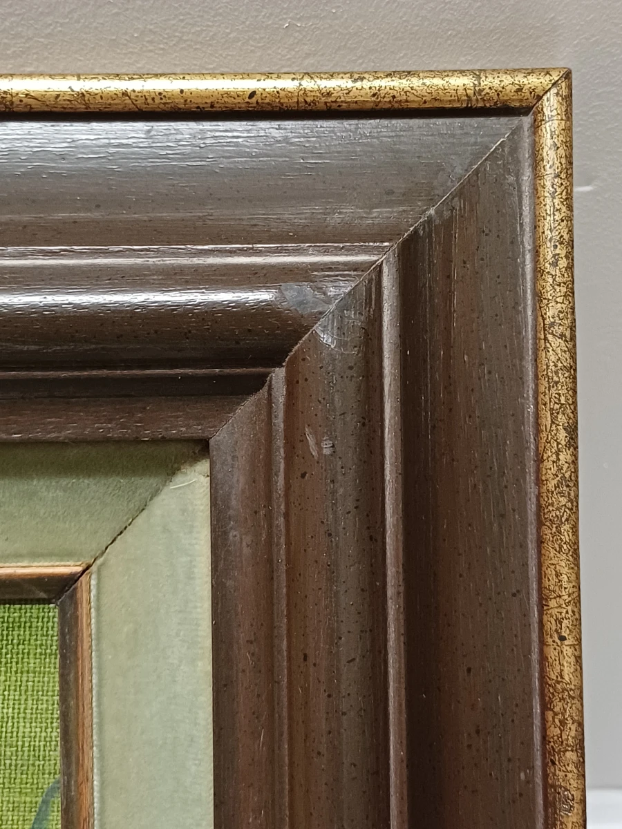 Schilderij sneeuwlandschap - F. Van Muylem - foto 14
