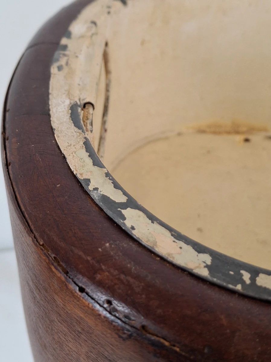 Antiek houten meubelbidet - foto 6