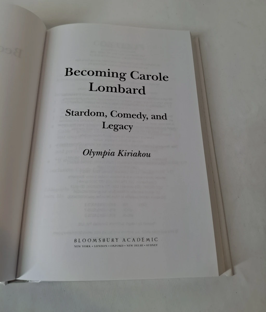 Boek: Becoming Carole Lombard – Olympia Kiriakou - foto 4