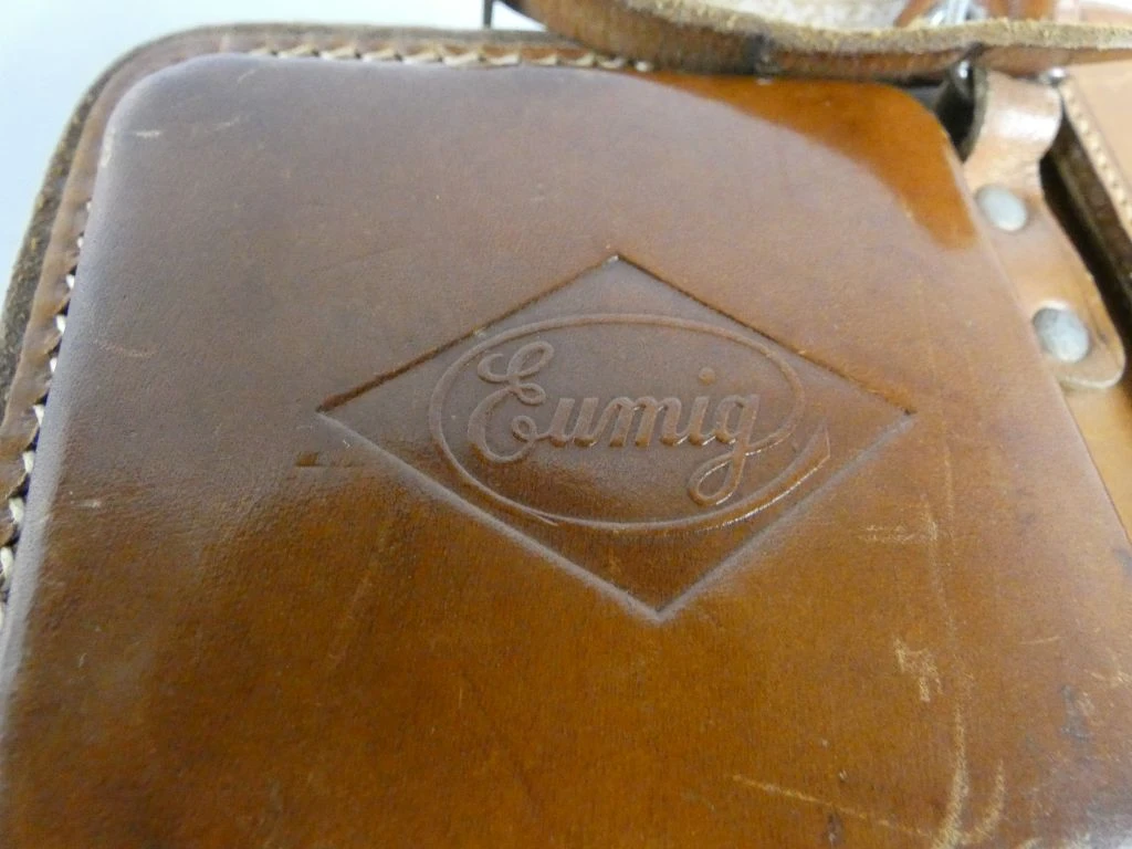 Vintage Eumig 8mm Filmcamera met Leren Tas - foto 7