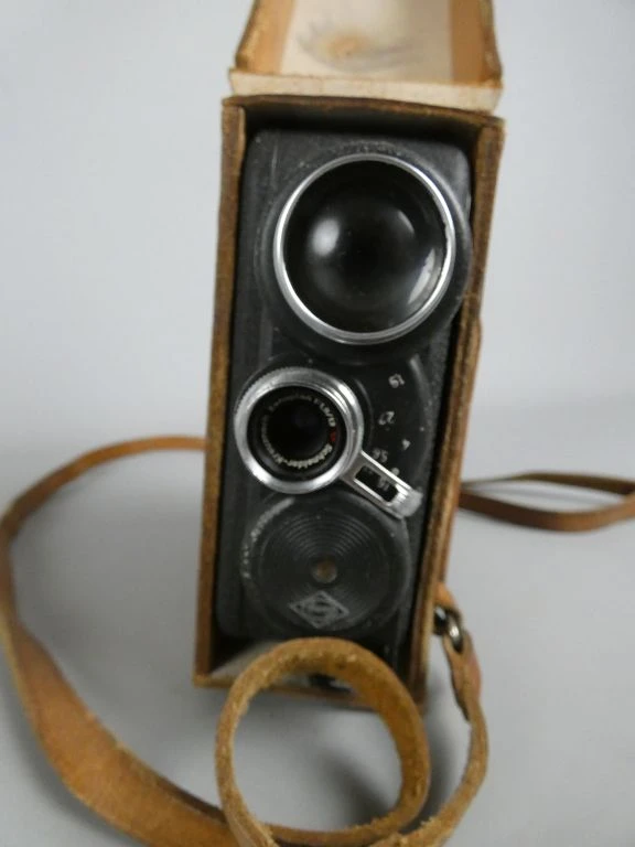Vintage Eumig 8mm Filmcamera met Leren Tas - foto 2