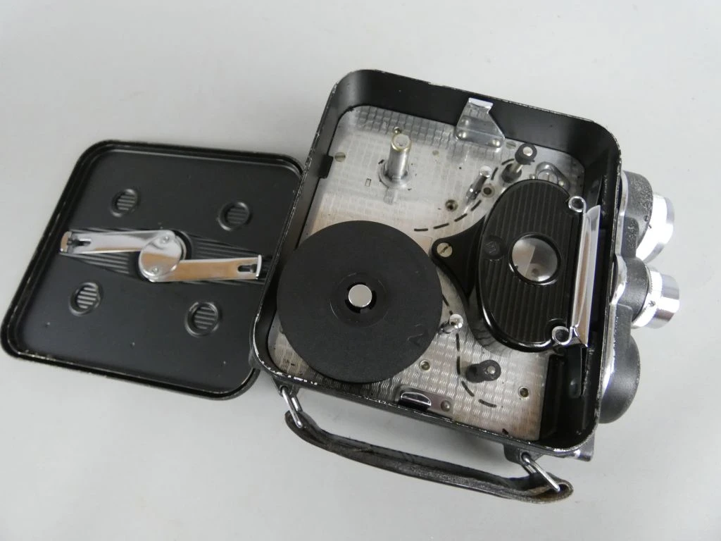 Vintage Eumig 8mm Filmcamera met Leren Tas - foto 6