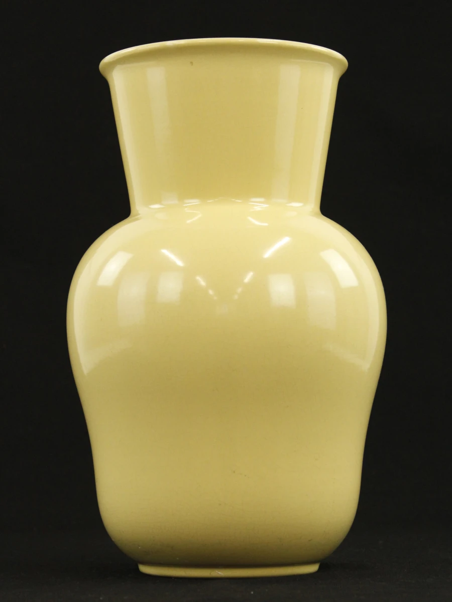 Villeroy & Boch - beige vaas met craquelé - made in Luxembourg jaren '20-'30 - foto 2