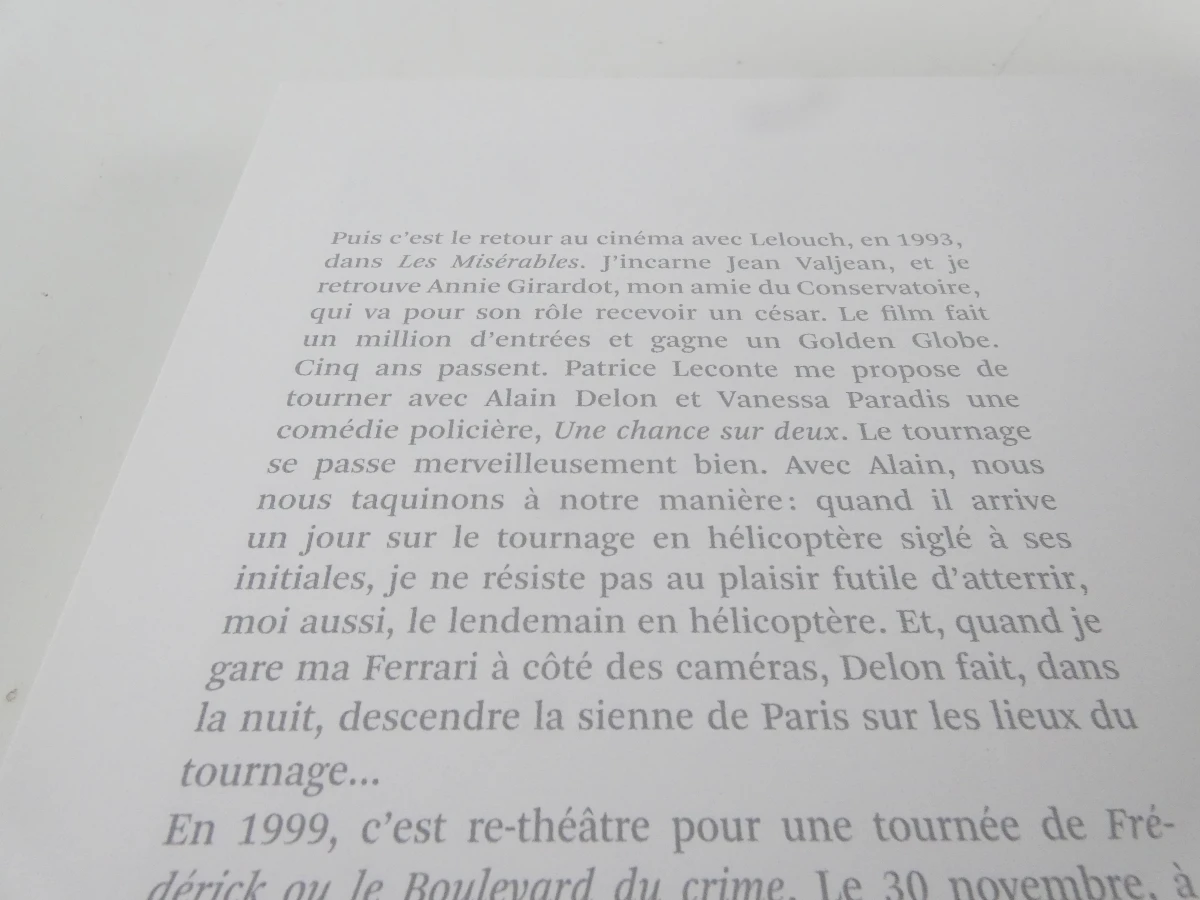 Uniek Gesigneerd Exemplaar van Belmondo par Belmondo - foto 28