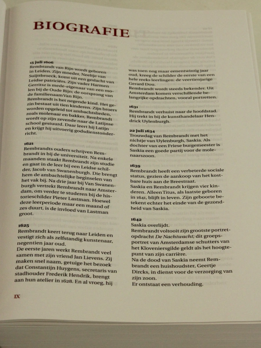 Bijbel met werk van Rembrandt - uitgeverij NBG ,Heerenveen - foto 3