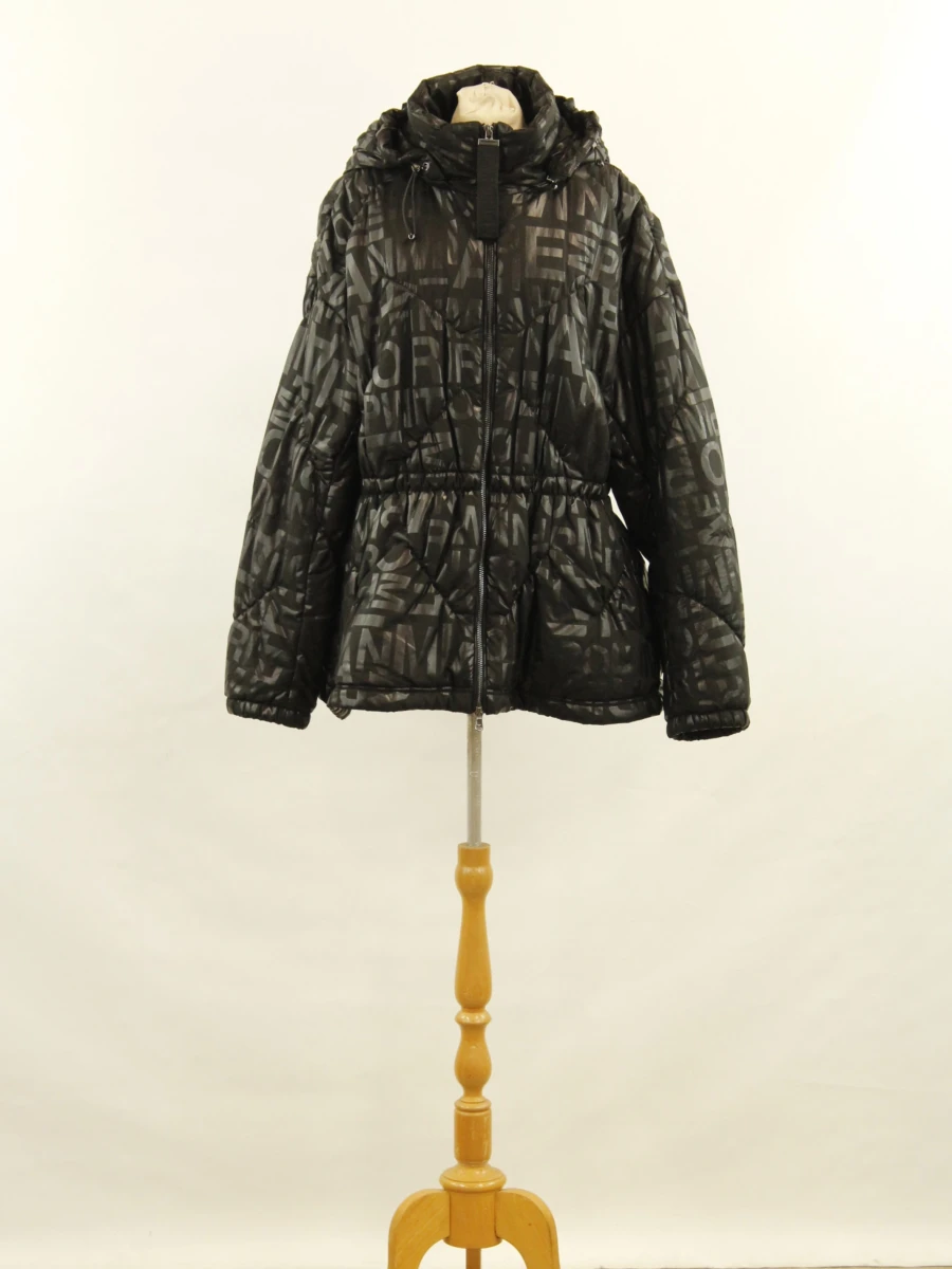 Emporio Armani - gewatteerde mantel met afneembare kap - foto 2