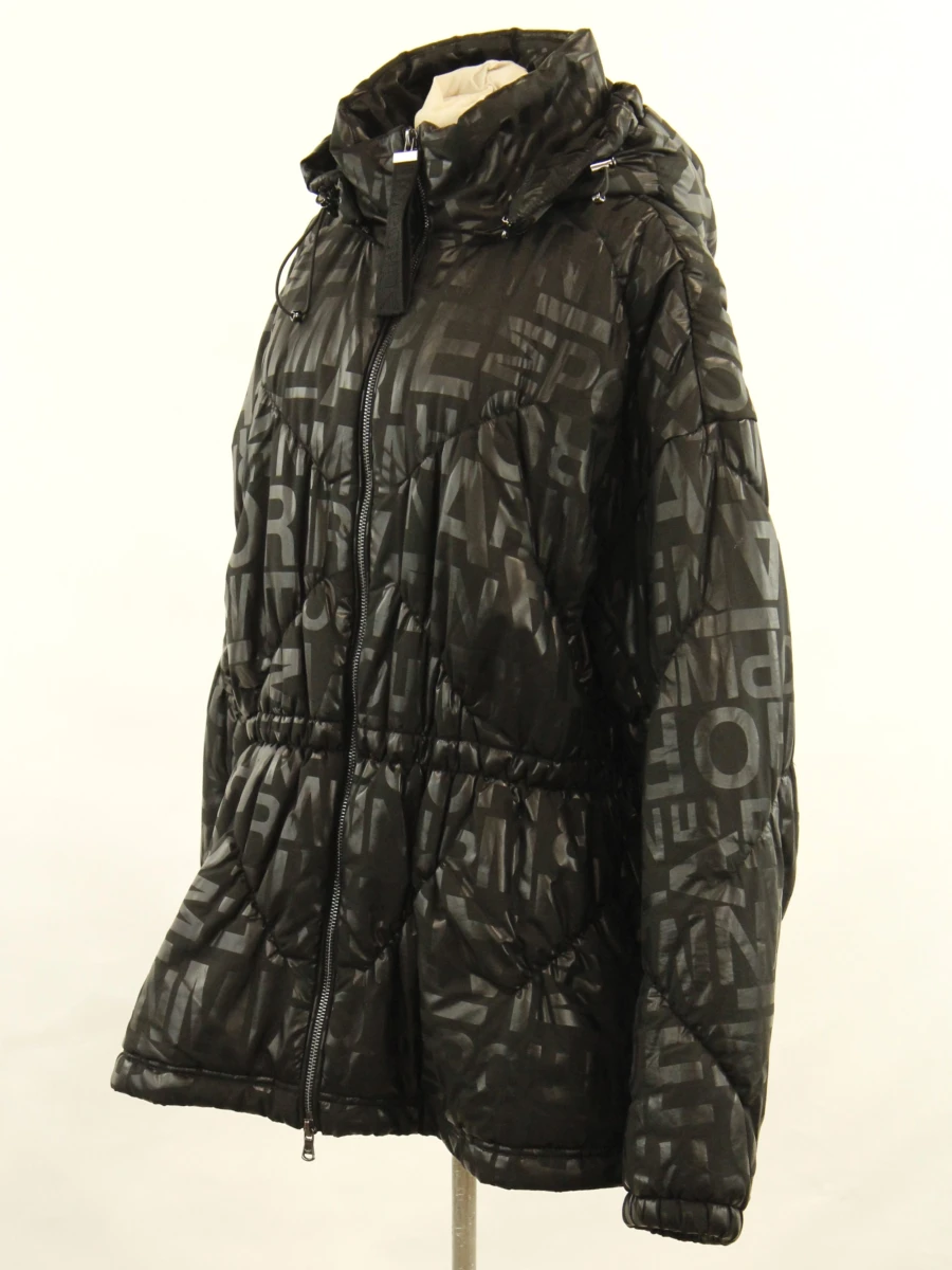 Emporio Armani - gewatteerde mantel met afneembare kap - foto 5