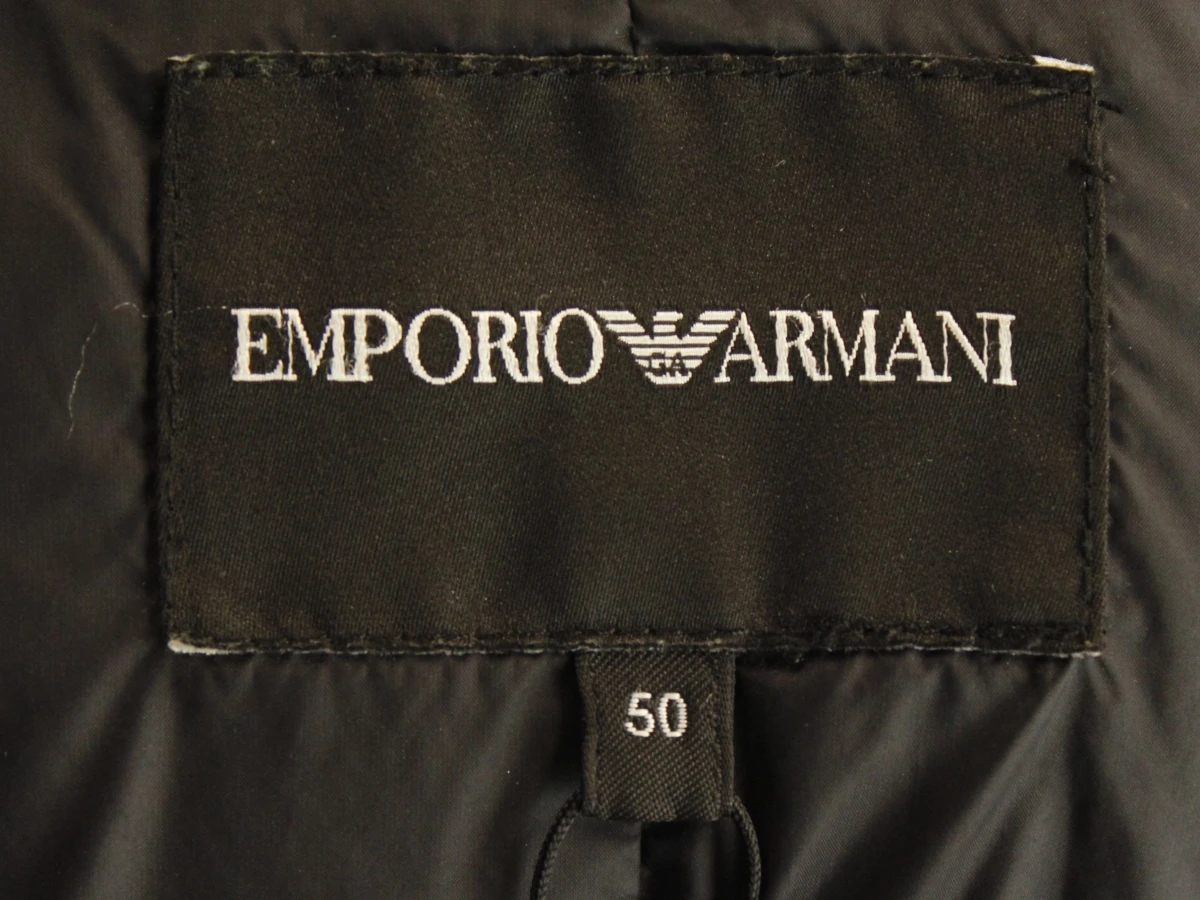 Emporio Armani - gewatteerde mantel met afneembare kap - foto 9