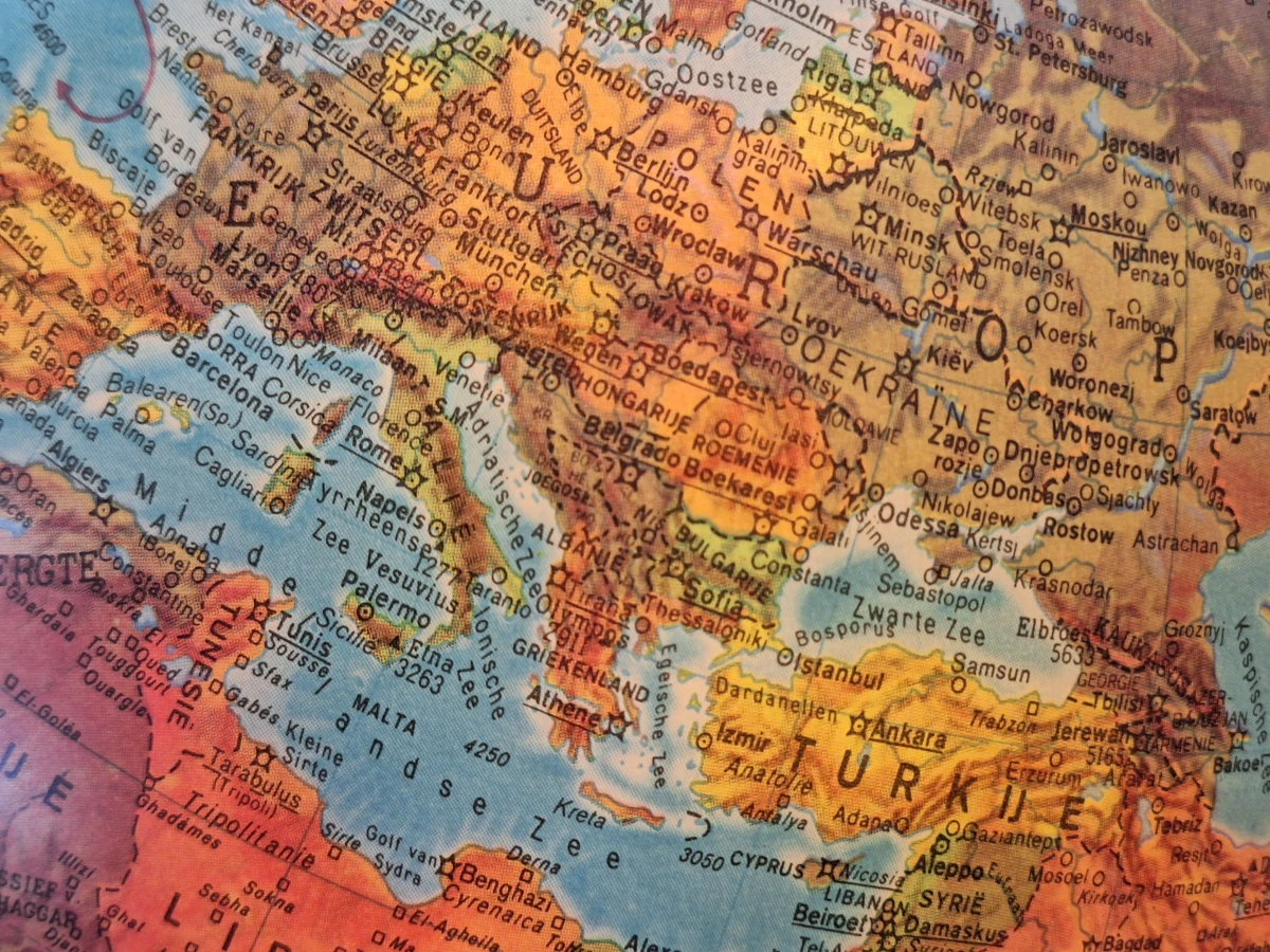 Vintage Scan-Globe A/S Verlichte wereldbol - Denemarken 1992 - Plexiglas voet - foto 3