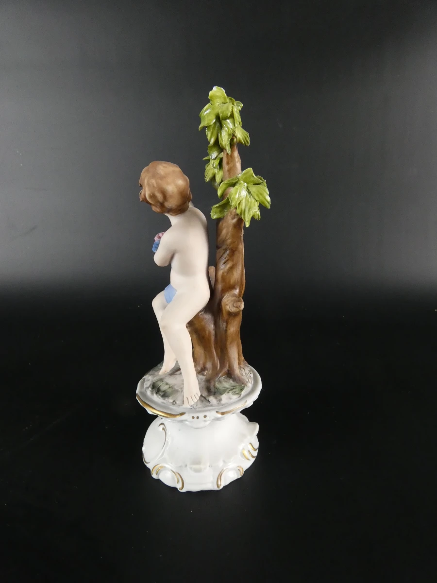 Set van 2  putti beeldjes - Capodimonte - foto 6