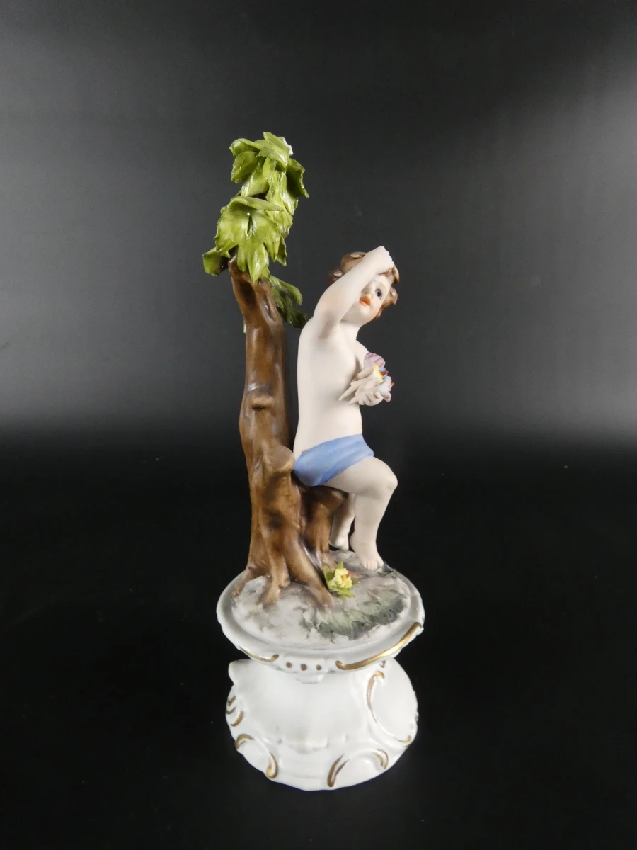 Set van 2  putti beeldjes - Capodimonte - foto 8