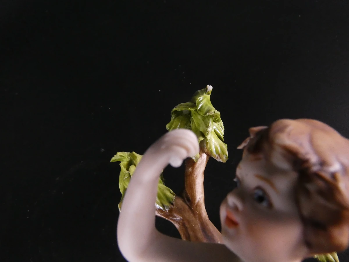 Set van 2  putti beeldjes - Capodimonte - foto 9