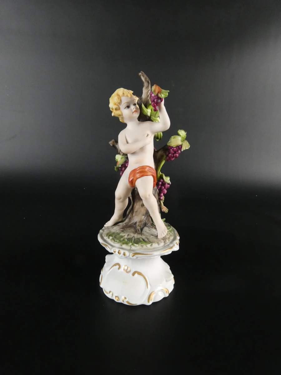 Set van 2  putti beeldjes - Capodimonte - foto 12