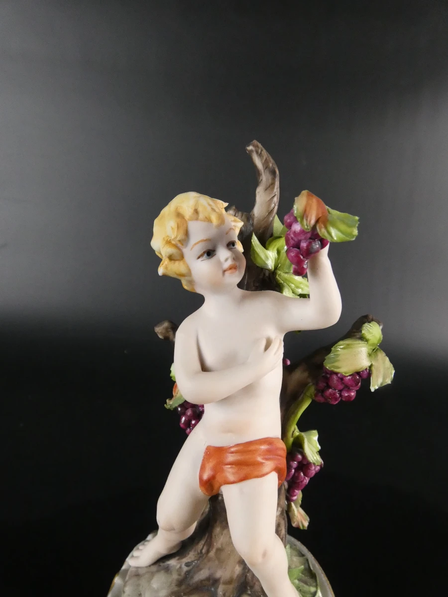 Set van 2  putti beeldjes - Capodimonte - foto 13