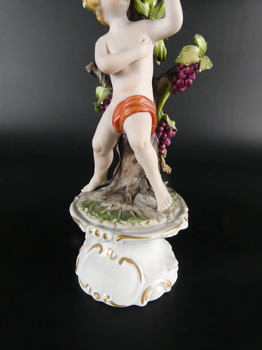 Set van 2  putti beeldjes - Capodimonte - foto 14