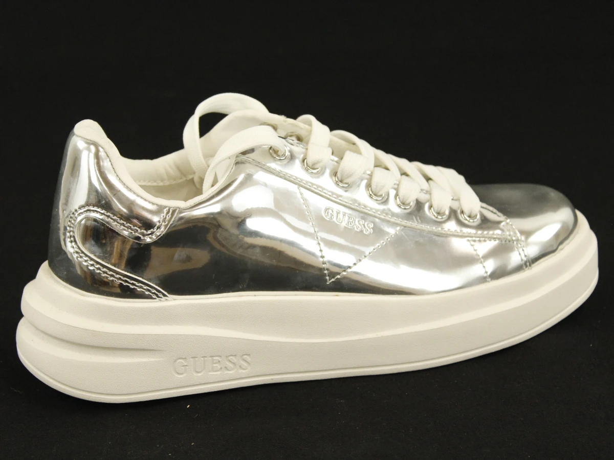Guess zilverkleurige platform sneakers EU 38 - foto 8
