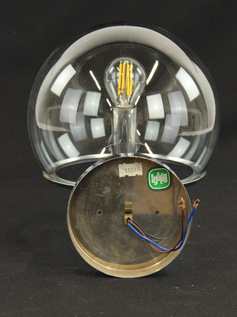 Gaetano Sciolari – Space Age "Club" Wandlamp – Jaren '60/'70 - foto 7