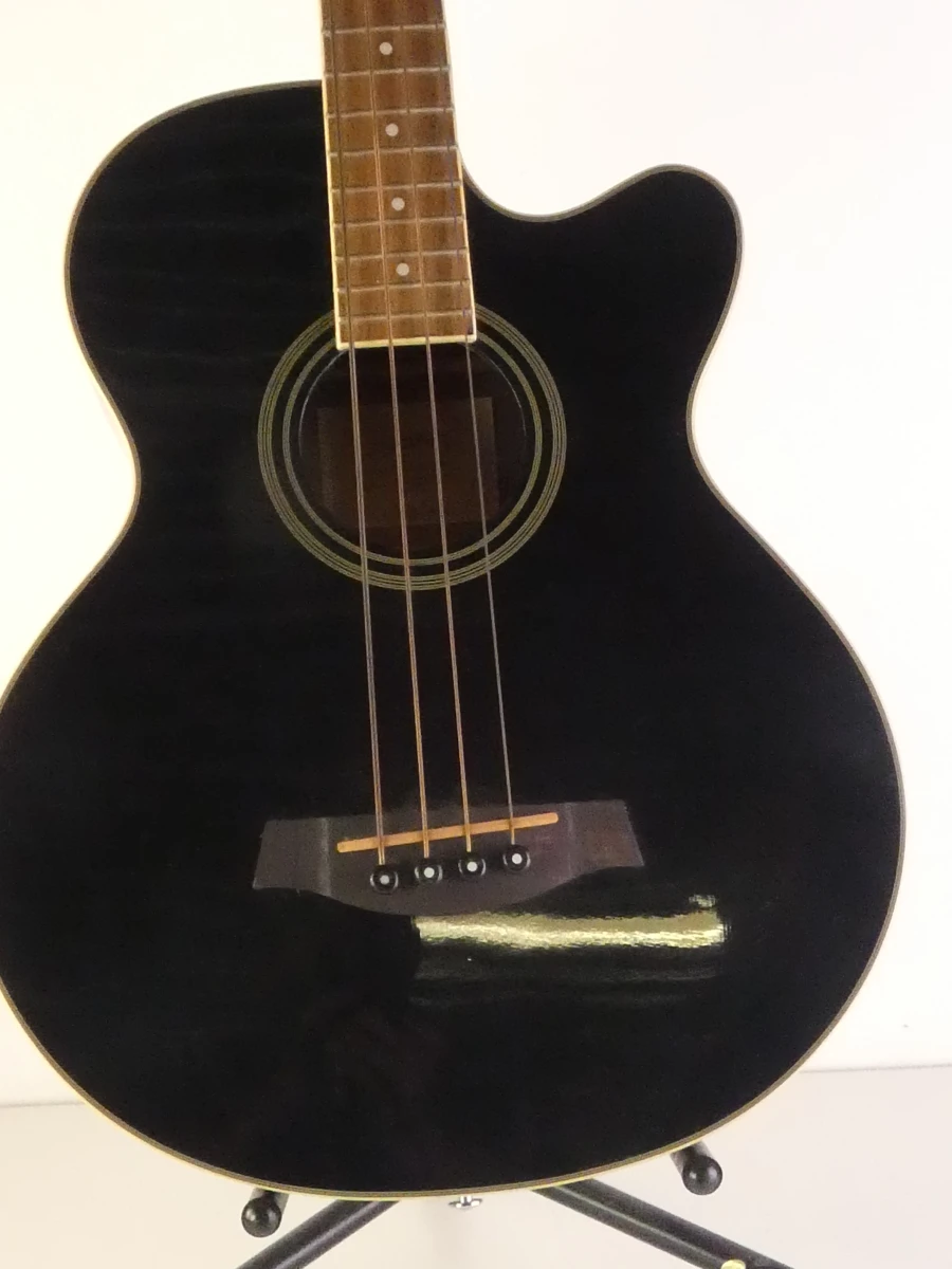 Ibanez AEB8E-BK Elektro-akoestische Basgitaar - foto 29