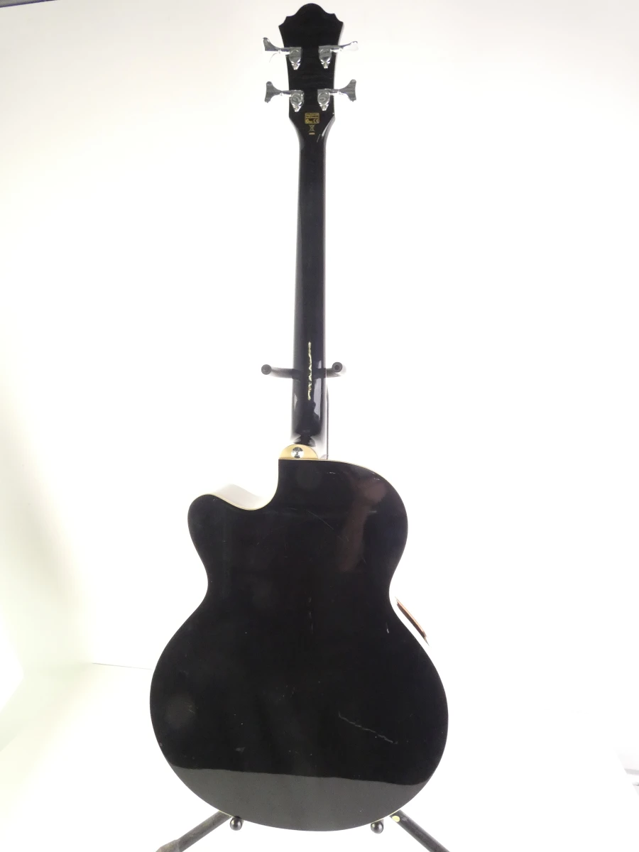 Ibanez AEB8E-BK Elektro-akoestische Basgitaar - foto 35