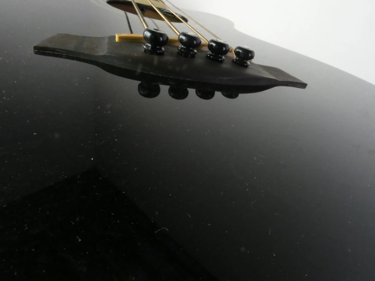 Ibanez AEB8E-BK Elektro-akoestische Basgitaar - foto 9