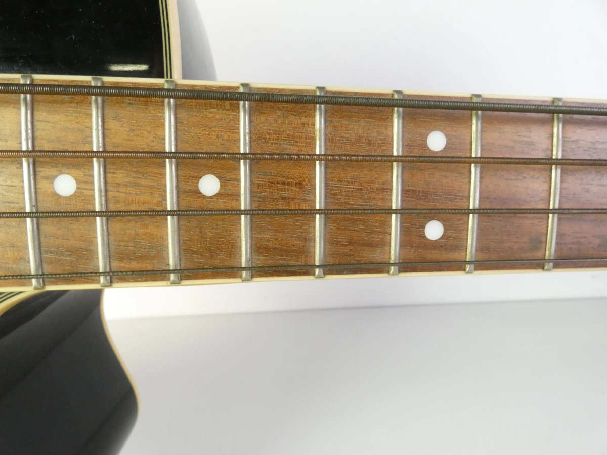 Ibanez AEB8E-BK Elektro-akoestische Basgitaar - foto 18