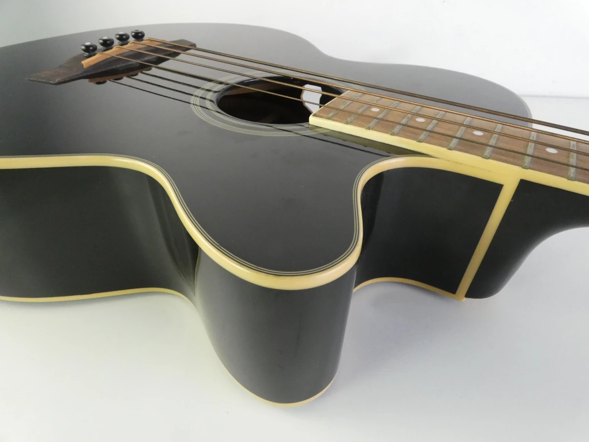 Ibanez AEB8E-BK Elektro-akoestische Basgitaar - foto 25