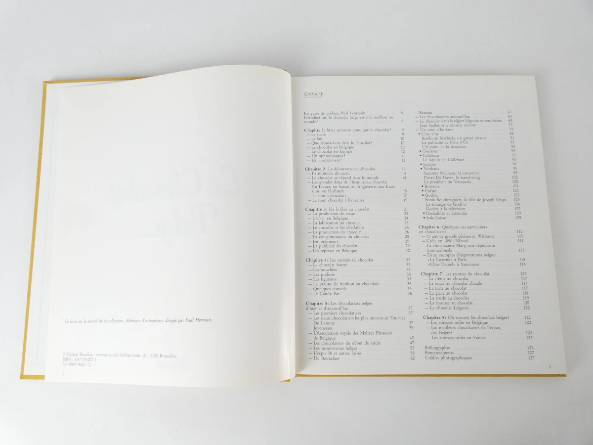 Set van 3 Franstalige boeken over gastronomie en chocolade - foto 13