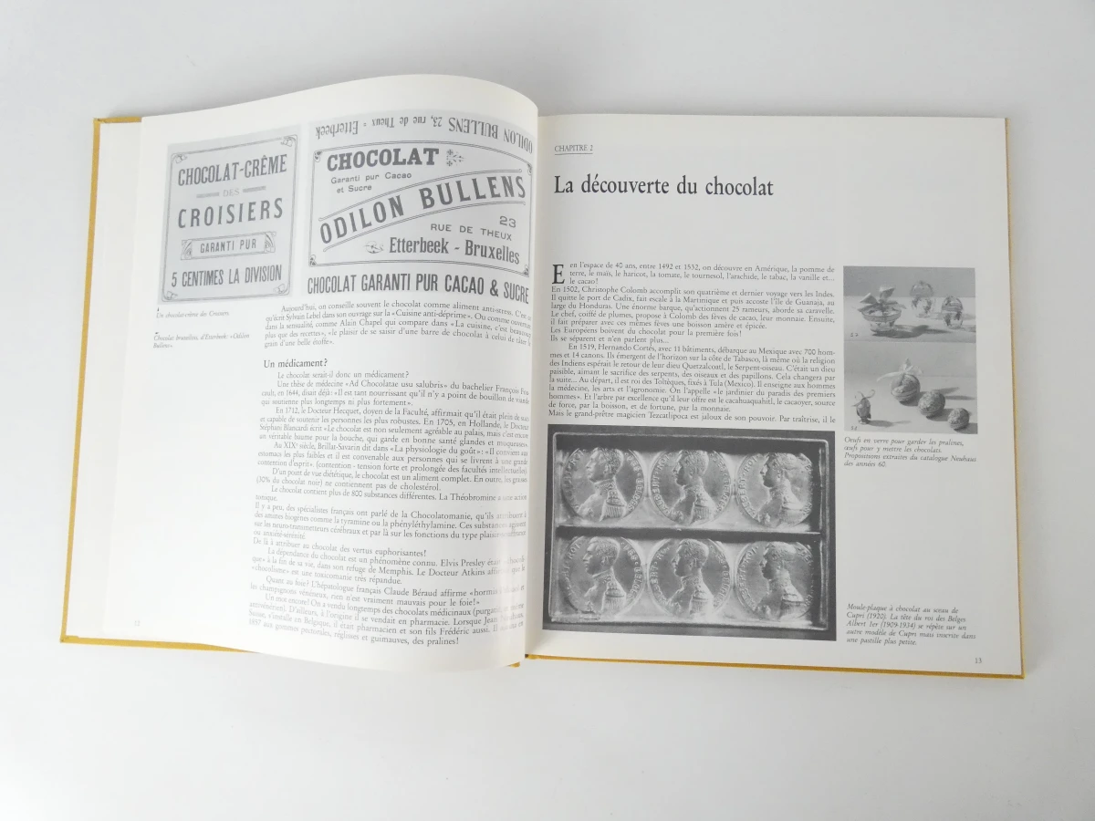 Set van 3 Franstalige boeken over gastronomie en chocolade - foto 14