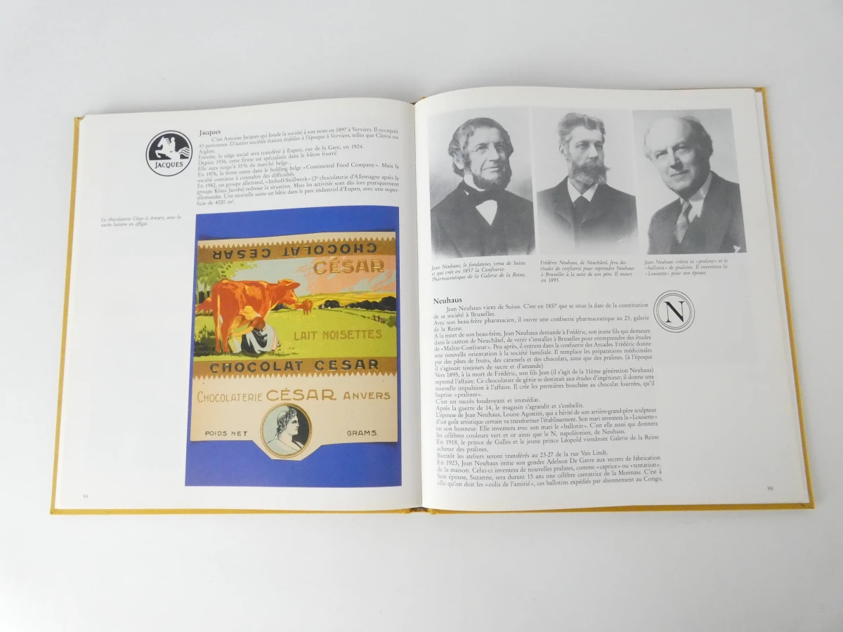 Set van 3 Franstalige boeken over gastronomie en chocolade - foto 16