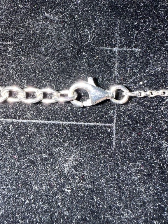 Zilveren Silver Rose Ketting met Bloemmotief - foto 8