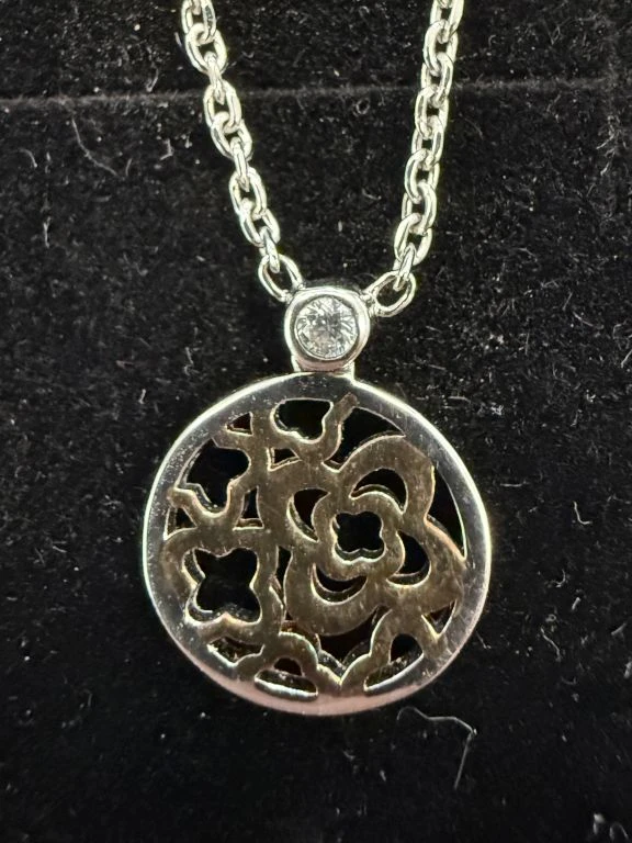 Zilveren Silver Rose Ketting met Bloemmotief - foto 6