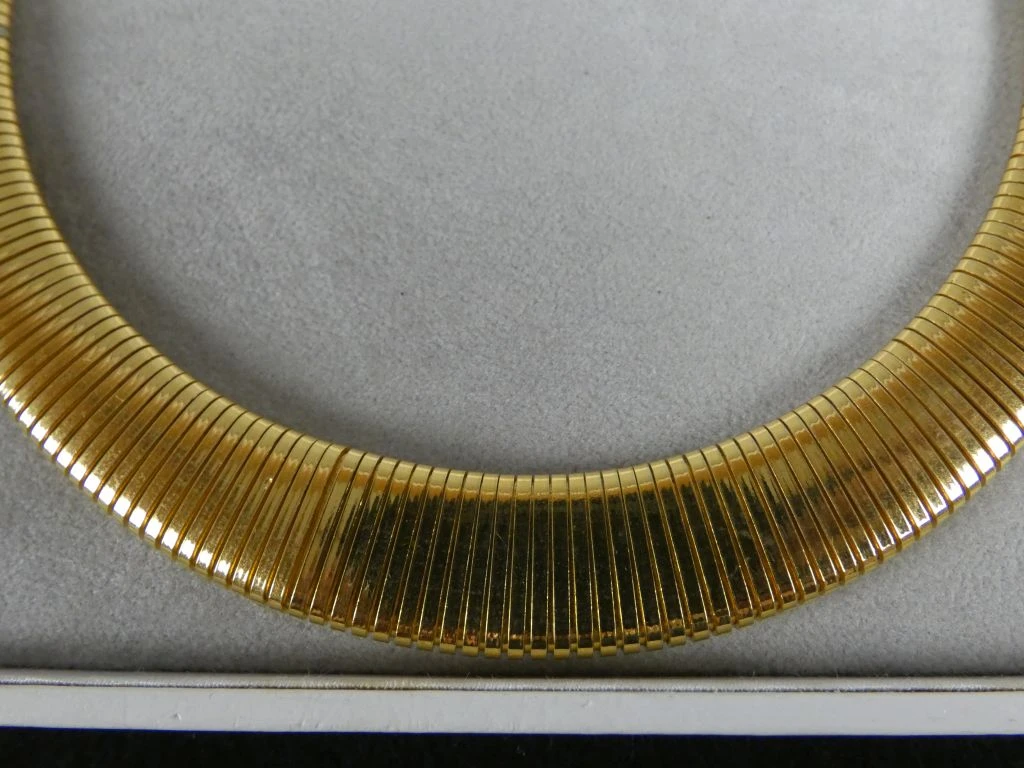 Chartage Vergulde Slangenhals Ketting - foto 4