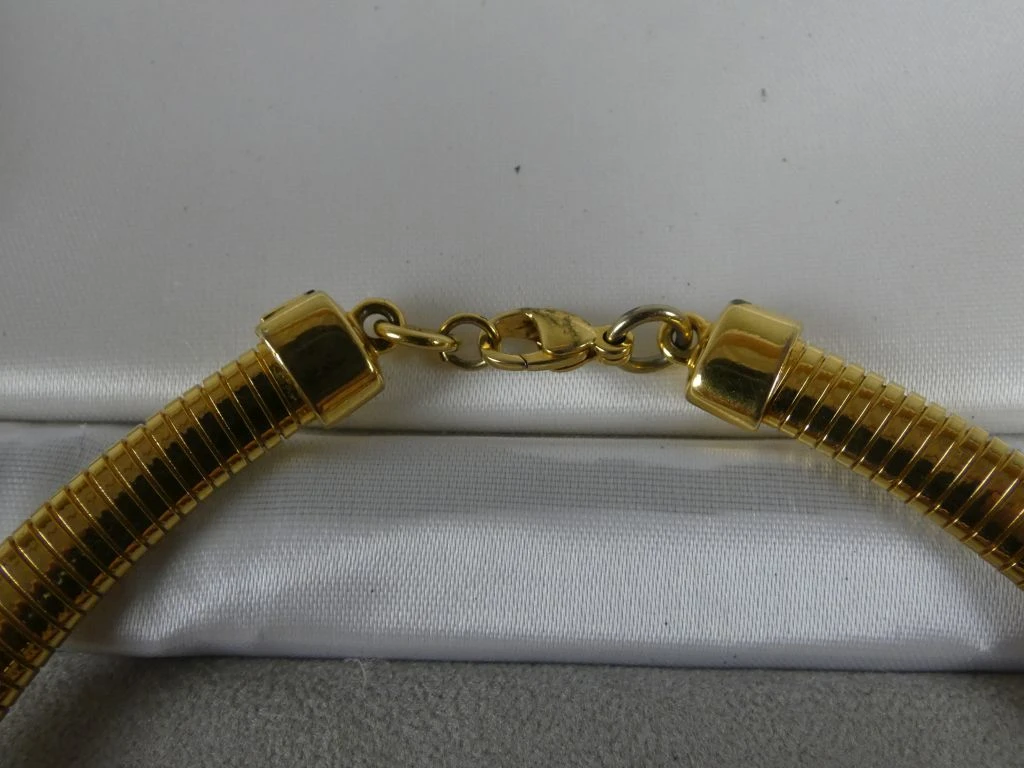 Chartage Vergulde Slangenhals Ketting - foto 3