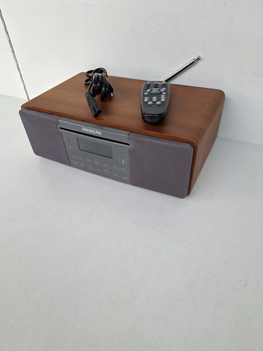 Sangean DDR-47BT Premium Houten Alles-in-één Muzieksysteem – DAB+ / CD / Bluetooth