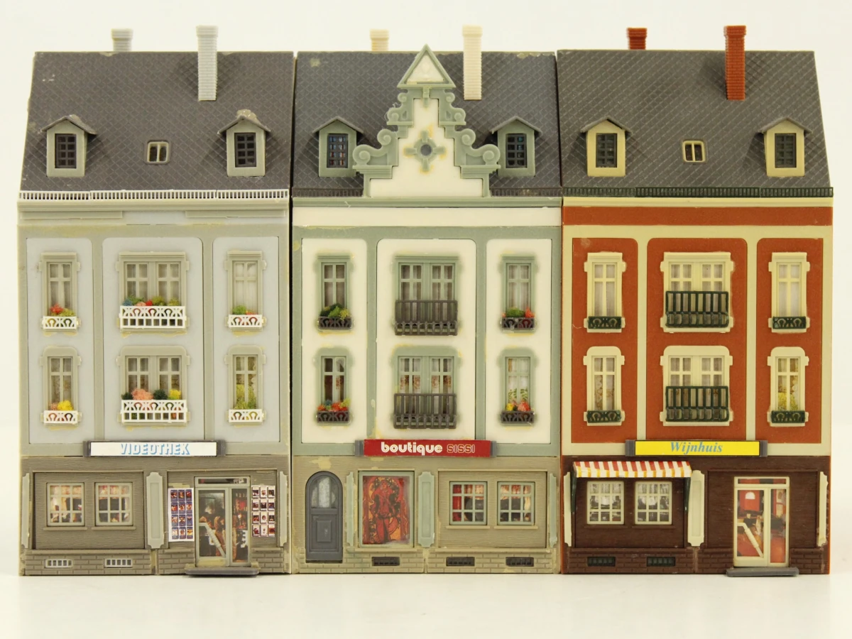 Modelhuizen / stadshuizen (o.a. Faller, Kibri, Vollmer, Pola) - foto 6