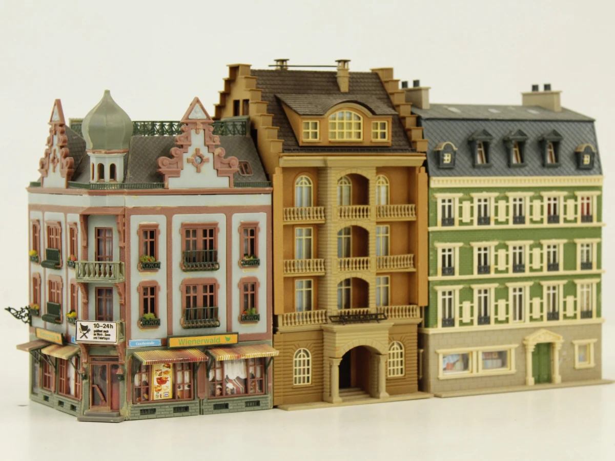 Modelhuizen / stadshuizen (o.a. Faller, Kibri, Vollmer, Pola) - foto 7