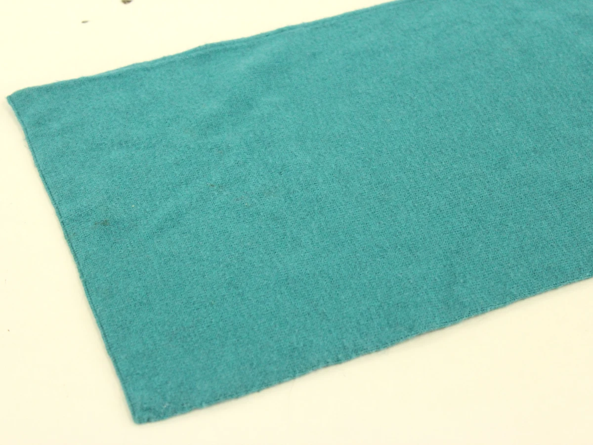 Damart sjaal met subtiele pailletten aan de uiteindes - turquoise - foto 6
