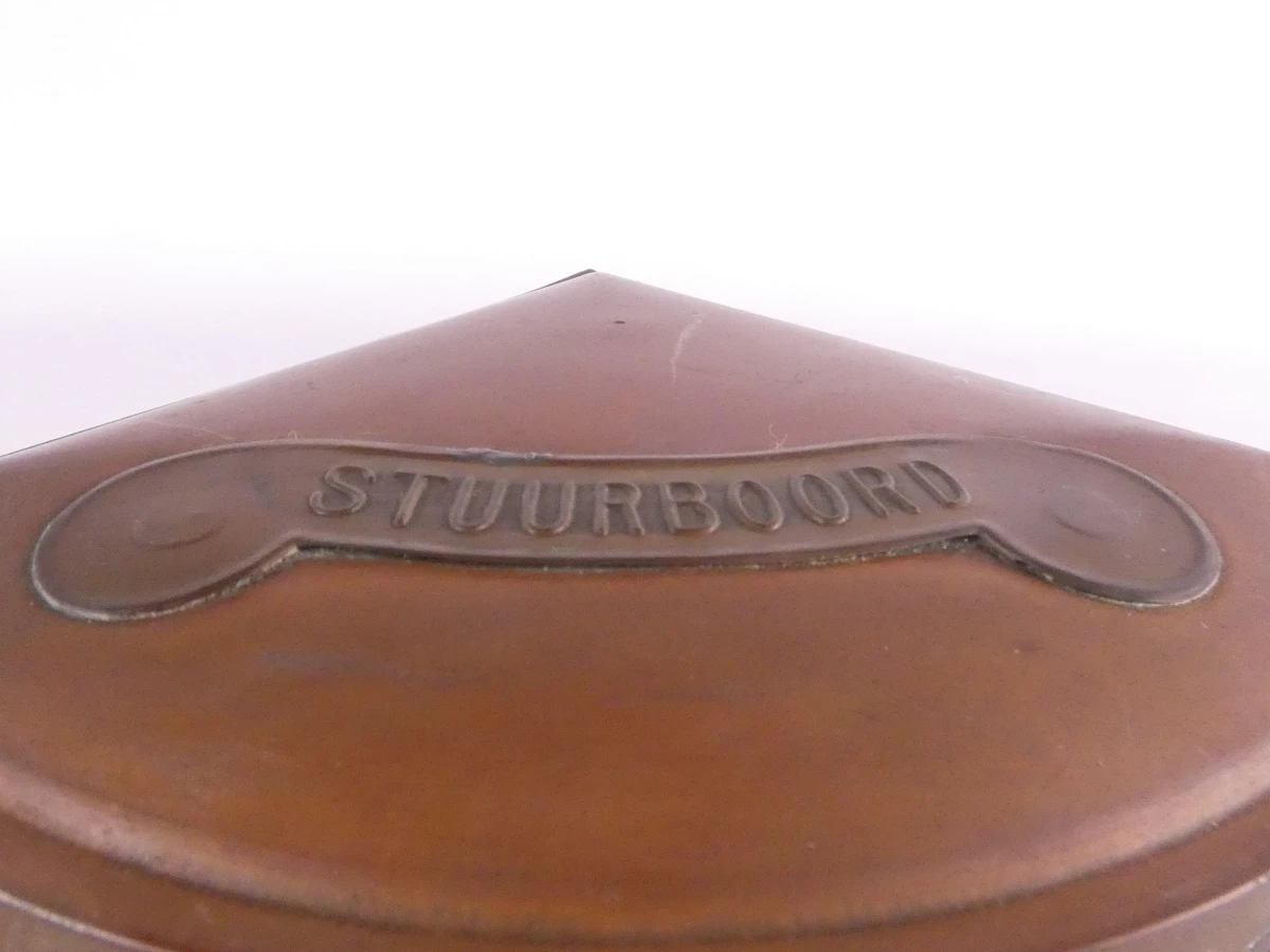 Set van 4 vintage scheeps- of navigatielampen - foto 17