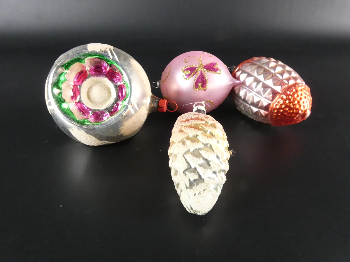 Vintage kerstdecoratie in dozen - foto 6