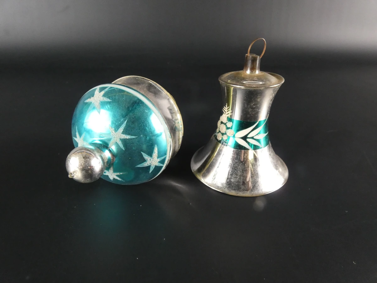 Vintage kerstdecoratie in dozen - foto 8